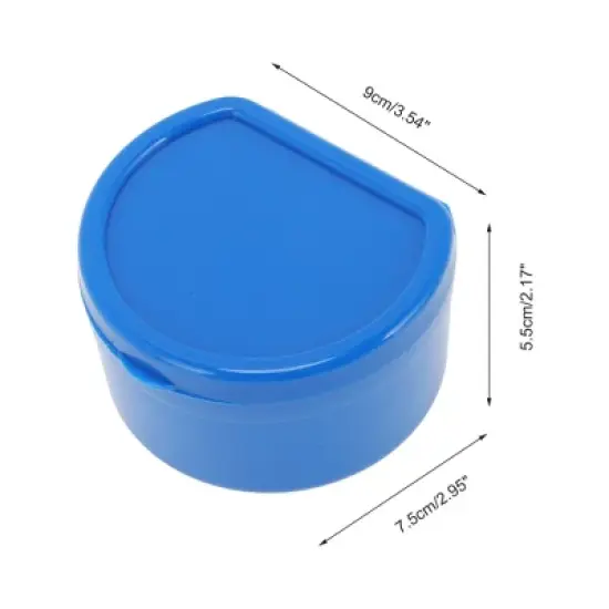 Unique Bargains Reusable Braces Box with Strainer 1 Pc image {3}