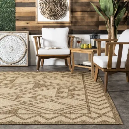 nuLOOM Mazie Bold Indoor/Outdoor Area Rug image {7}