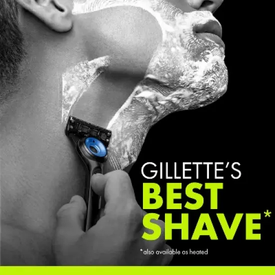 Gillette Labs Men's Special NFL Seahawks Edition Shaving Razor with 4 Refills and Magnetic Stand image {5}
