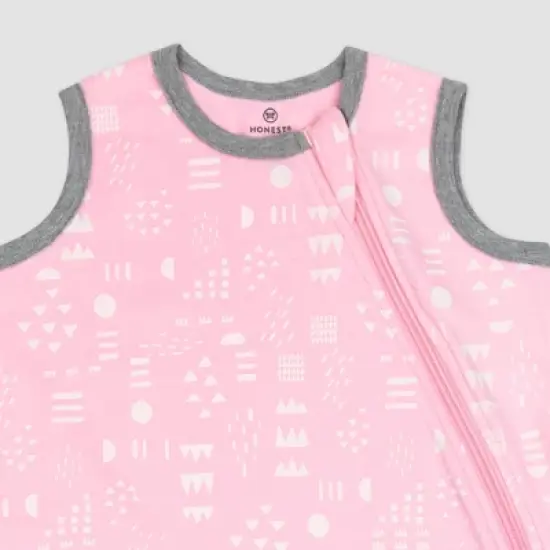 Honest Baby Organic Cotton Interlock Wearable Blanket - Pattern Play Pink image {1}