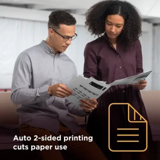 HP LaserJet Pro 4001n Laser Printer, Black And White Mobile Print Up to 80,000 image {3}