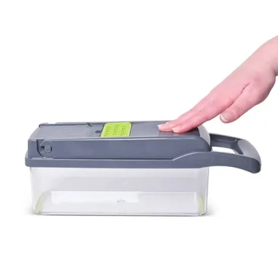 Cheer Collection 10 in 1 Food Slicer and Vegetable Cutter with 8 Blades image {10}