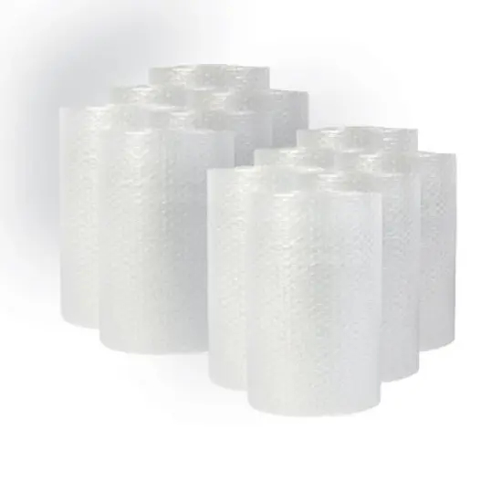 Universal Bubble Packaging, 0.19" Thick, 12" x 30 ft, Perforated Every 12", Clear, 12/Carton image {7}