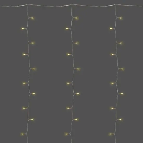 LumaBase Electric LED Curtain Lights - Warm White image {3}
