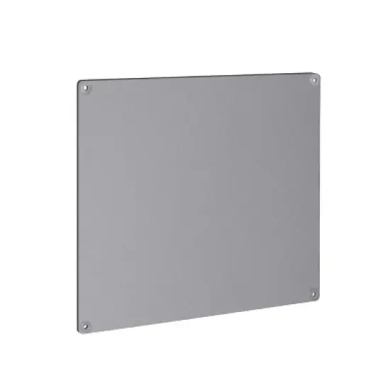 Azar Displays Metal Magnetic Board Panel for Pegboard or Wall Mount 15.75"L x 13.75"H, 2-Pack image {1}
