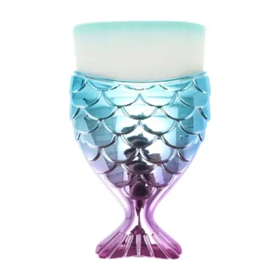 Unique Bargains Mermaids Shape Foundation Brush 1 Pc image {9}