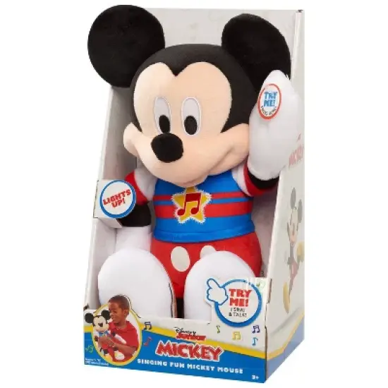Disney Junior Singing Fun Mickey Mouse Plush image {2}