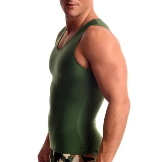 Insta Slim USA Activewear Compression Muscle Tank MA0001 image {7}