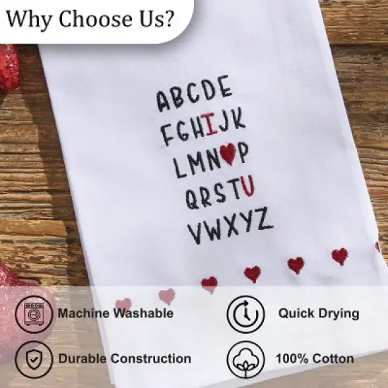 Split P Valentine Dishtowels image {4}