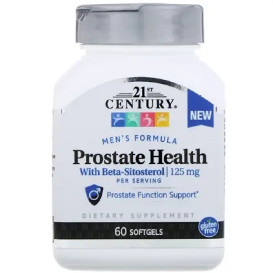21St Century Prostate Health With Beta-Sitosterol (125Mg) Softgels 60Ct image {6}