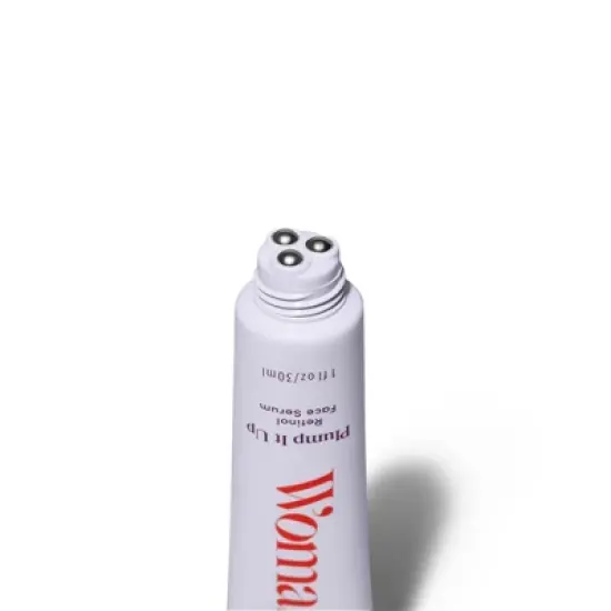 Womaness Plump It Up Gentle Retinol Face Serum Menopause Skincare - 1 fl oz image {7}