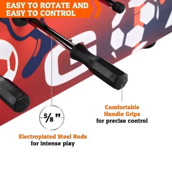 Hall of Games 54'' Arcade Foosball Table image {4}