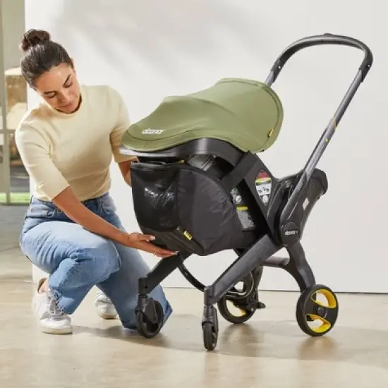 Doona Snap-On Storage Stroller Accessory - Black image {3}