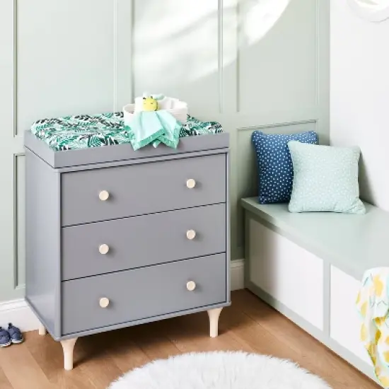 Changing Pad Cover - Cloud Island&trade; Green image {1}