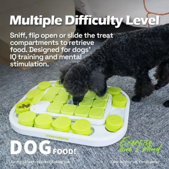 Allforpaws Interactives Dog Puzzle Toys Mentally Stimulating Treat Dispenser for Training image {3}