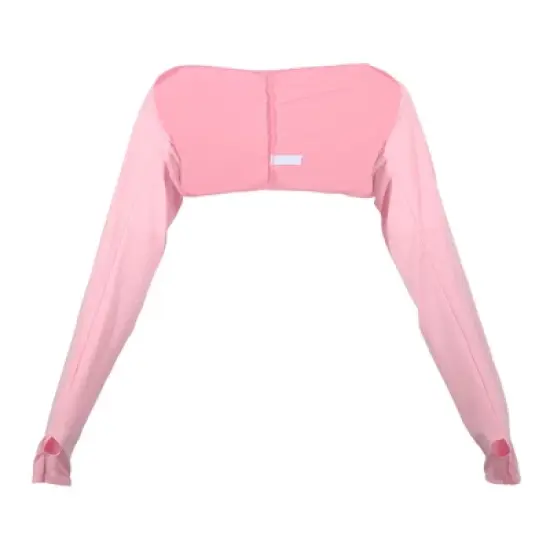 Unique Bargains Soft Sun Protection Arm Shawl Cooling Sleeve Sun Protection Arm Sleeve with Finger Hole for Women Golf Polyester image {13}