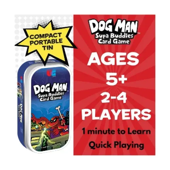 University Games Dog Man - Supa Buddies Board Game: Educational Focus, 15-Minute Playtime, 2-4 Players image {7}