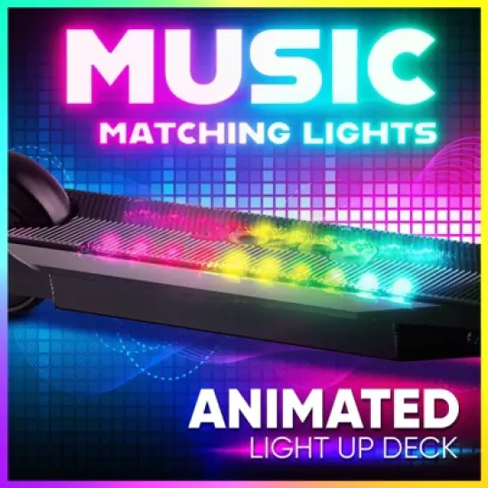 Razor Sonic Glow Electric Scooter - Black image {7}