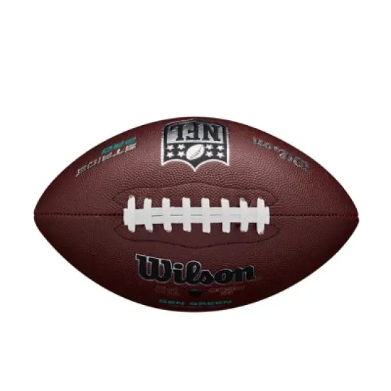 Wilson NFL Junior Stride Pro Football - Brown image {2}