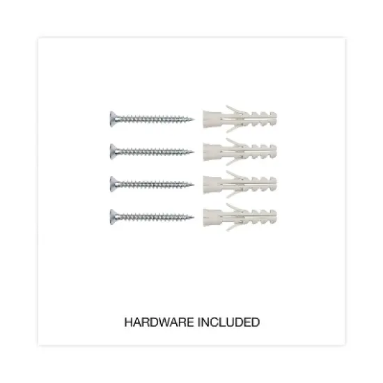 UNIVERSAL Tech Cork Board 36 x 24 Cork Black Plastic Frame 43022 image {6}