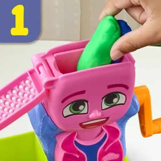 Play-Doh Hair Stylin' Salon Playset - 14pc image {4}