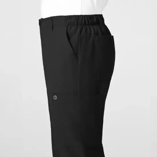 Wink Men's Flat Front Cargo Scrub Pant image {6}