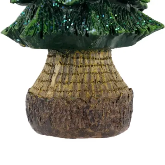 Northlight Glittered Pine Tree Christmas Decoration - 6.5" image {4}