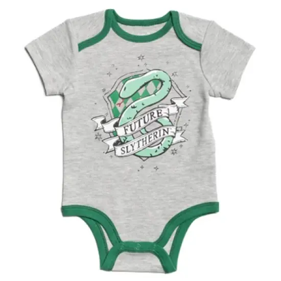 Harry Potter Baby 4 Pack Bodysuits Newborn to Infant image {3}