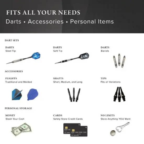 Casemaster Sentinel Dart Case image {6}