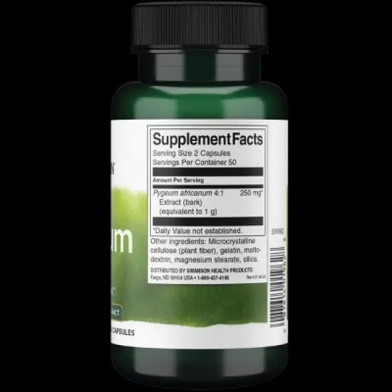 Swanson Herbal Supplements Pygeum 250 mg 100 Caps image {1}