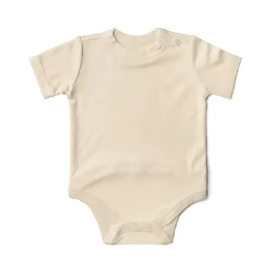 Goumikids Viscose Made from Bamboo + Organic Cotton Short-Sleeve Baby Bodysuit image {14}