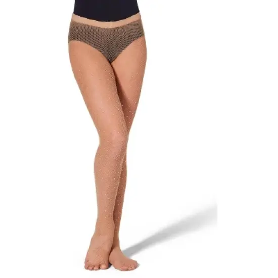 Capezio Girl's All-Over Rhinestone Tight - Child image {4}