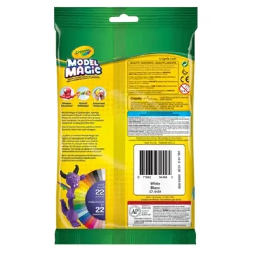 Crayola 4oz Model Magic - White: Non-Drying, Reusable, Non-Toxic Modeling Clay for Kids, Creative Thinking, Ages 3+ image {2}