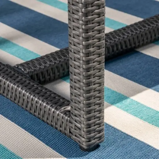 Westley 7pc Wicker Patio Dining Set - Gray - Christopher Knight Home image {3}