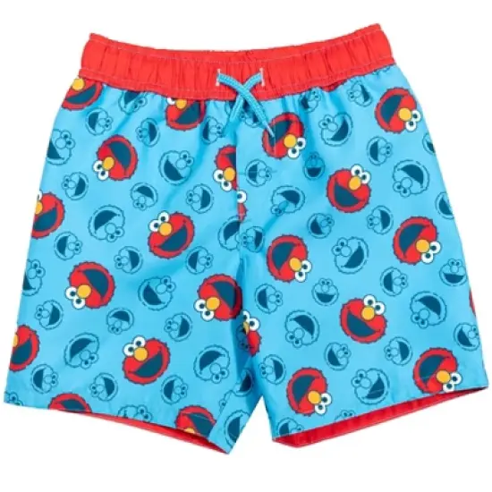 Sesame Street Elmo Baby Pullover Rash Guard and Swim Trunks Outfit Set Toddler image {2}