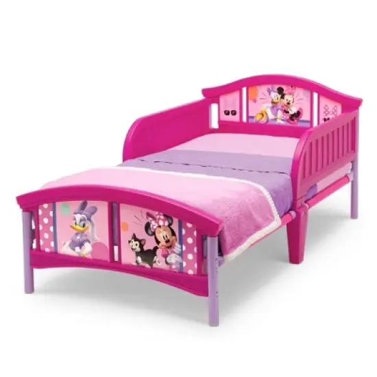 Delta Children Disney Minnie Mouse Plastic Toddler Bed image {5}