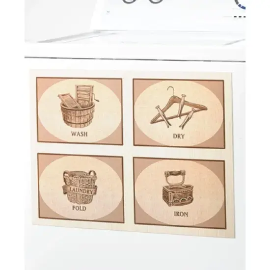 The Lakeside Collection Vintage Laundry Room Collection - Washing Machine Magnet 1 Pieces image {5}