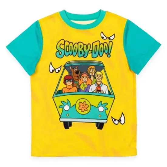 Scooby-Doo Scooby Doo Velma Shaggy Scooby-Doo Pajama Shirts and Shorts Little Kid to Big Kid image {3}