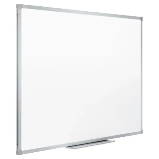Mead Dry-Erase Board Melamine Surface 36 x 24 Silver Aluminum Frame 85356 image {2}