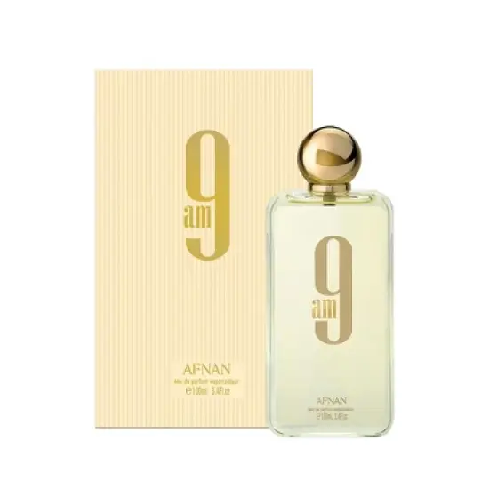 Afnan 9 AM Eau De Parfum Spray 3.4 fl oz, Long Lasting Fresh with Citrus and Floral Accents image {6}
