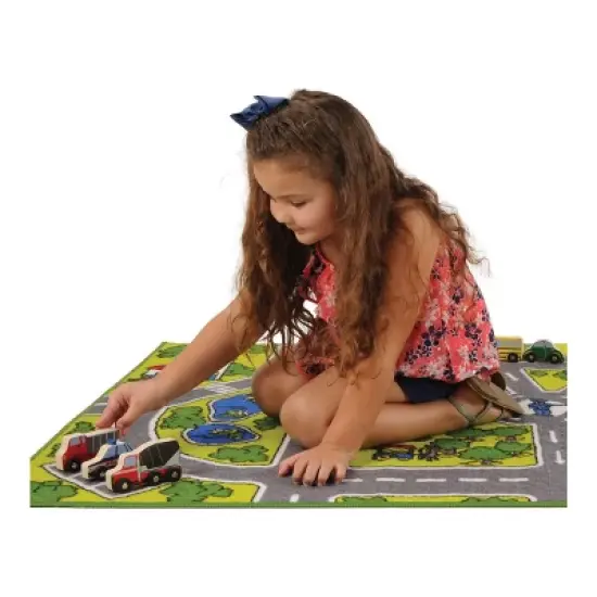 Kaplan Early Learning Wooden Transportation Set - Set of 24 image {2}