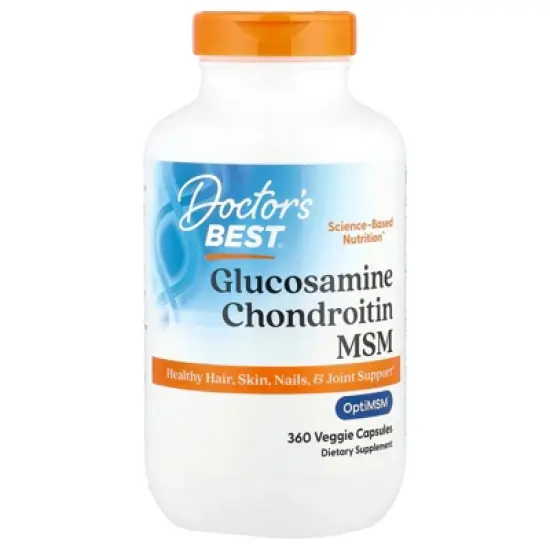 Doctor's Best Glucosamine Chondroitin MSM, 360 Veggie Capsules image {4}