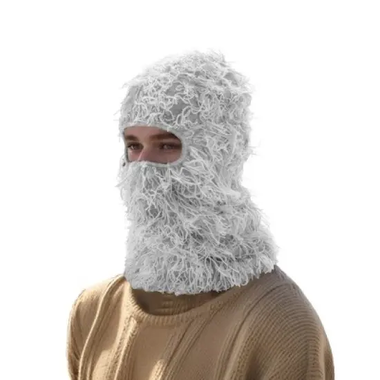 Unique Bargains Multi-function Knitting Face Mask 1 Pc image {4}