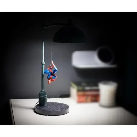 Ukonic Marvel Spider Man Streetlight LED Desk Lamp | 16 Inches image {5}