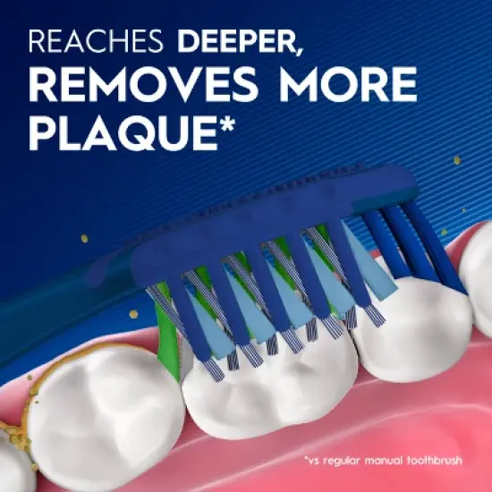 Oral-B CrossAction All In One Toothbrushes Medium image {2}