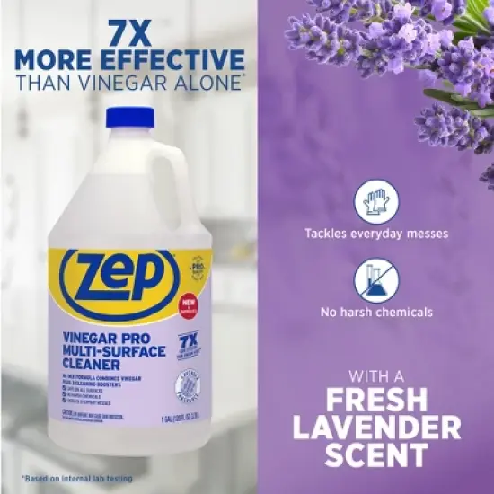 ZEP Zep Vinegar Pro Multi-Surface Cleaner 1 Gal (Case of 4) and Zep Professional Sprayer Bottle (Case of 9) Bundle - Bundle image {3}