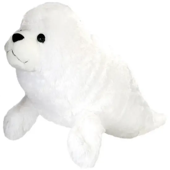 Wild Republic Cuddlekins Jumbo Harp Seal Stuffed Animal, 30 Inches image {1}