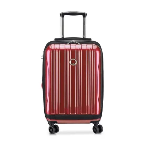 DELSEY Paris Aero Hardside Carry On Spinner Suitcase - Red image {2}