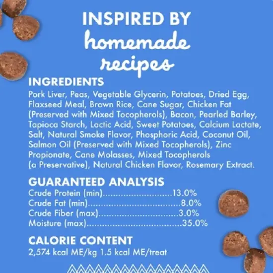 Buddy Biscuits Training Bites Bacon Dry Dog Treats - 10oz image {2}