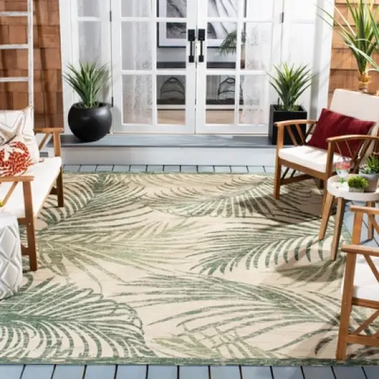 Courtyard CY7557 Power Loomed Indoor/Outdoor Area Rug  - Safavieh image {1}